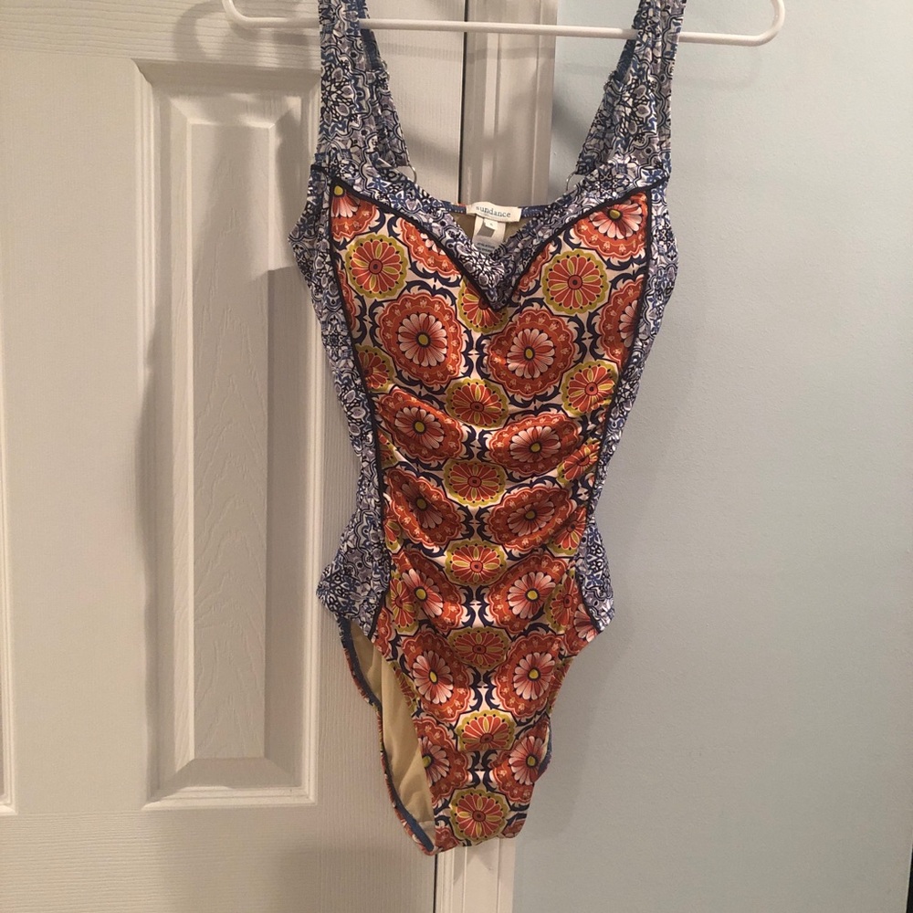 Sundance one piece bathing suit small